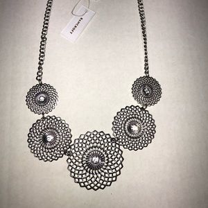 Winona Crystal Medallion Necklace